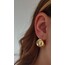 Gold Balon Küpe