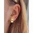 Çelik Otantik Küpe