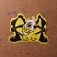Monochrome Örümcek Limon - Sticker