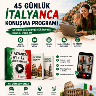 45 Günlük İtalyanca Konuşma Programı