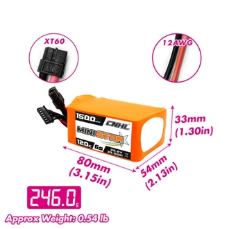 CNHL MiniStar 1500mAh 22.2V 6S