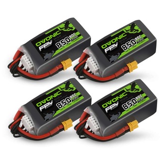 Ovonic 4S Lipo Battery 850mah 4S1P 80C
