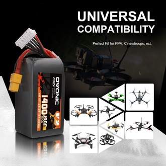 Ovonic 6S LiPo Battery 1400mAh 130C