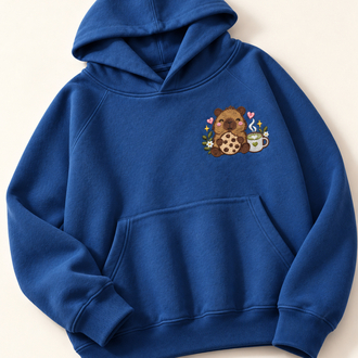 Capybara Matcha ve Cookie Sweatshirt (unisex)