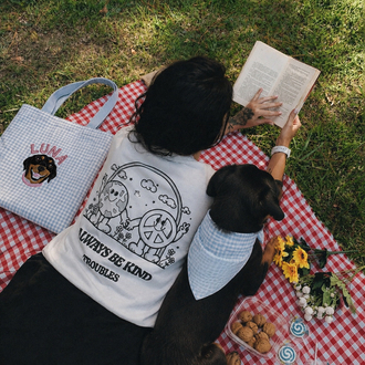 Evcil Hayvan Nakışlı Tote Bag