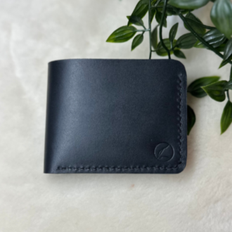 Mister Wallet / Siyah Vegetal Leather