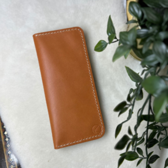 Lithe Long Wallet / Taba Vegetal Leather