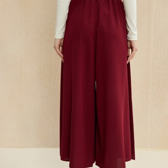 Pantolon Etek - Bordo