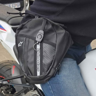 Alpinestars Karbon Detaylı Bacak Çantası