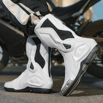 Dainese Torque 3 görünüm uzun kaval korumalı A+ kalite BOT beyaz
