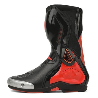 Dainese Torque 3 görünüm uzun kaval korumalı A+ kalite BOT Kırmızı Siyah