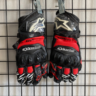 Alpinestars GP PRO R3 Kırmızı Deri Eldiven 