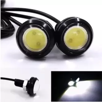 AYNA ALTI LED (KARTAL GÖZÜ) 2'Lİ BEYAZ RENK