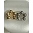 Big Cuff Gold Top Kıkırdak Küpe