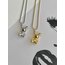 Çelik Gold Tavşan Kolye 