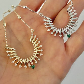 Crown Kolye (Gold Renk)