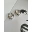Özel Seri Silver Bombeli Küpe 