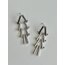 Silver Piramit Küpe
