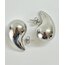 Silver Tear Drop Küpe