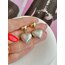 2 Renk Kalp Küpe