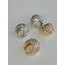Silver Ball Küpe