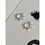 Silver 6 Taş Küpe