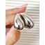 Silver Tear Drop Küpe