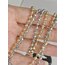 40 cm Gold Top Zincirli Kolye 
