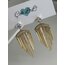 Gold Saçak Küpe 