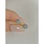 Silver Zirkon Taşlı Top Küpe