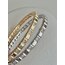 Chopi Silver Taşlı Kelepçe Bileklik 