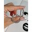 Çelik Silver Geçme Halka Küpe