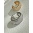 Silver Zirkon Taşlı Kıkırdak Küpe 