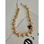 Balon Gold Kalp Kolye
