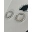 Full Zirkon Silver Küpe