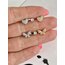 Çelik Gold Kelebek Piercing