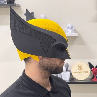 Wolverine Maskesi – 3D Baskı Cosplay & Koleksiyon Ürünü