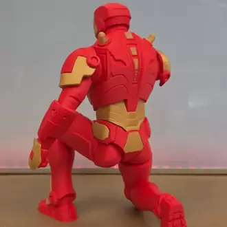 Iron Man 3D Figür – Dekoratif Koleksiyon Modeli