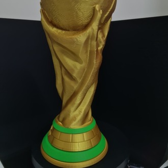FIFA Dünya Kupası Dekoratif Obje | 3D Baskı Kupa Modeli | 25 cm
