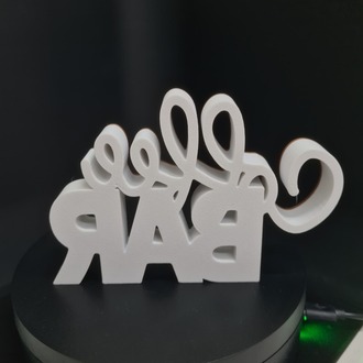 EV DEKOR Dökülen Kahve Kupa Dekoru (2’li Set) – 3D Baskı