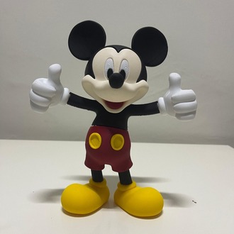 Mickey Mouse Figür Dekoratif Obje – 3D Baskı Modern Tasarım