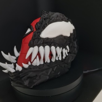 Symbiote Spider Dekor – 3D Baskı Dekoratif Figür