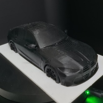 BMW M3 G80 3D Tasarım Dekoratif Duvar Plakası / Otomobil Severlere Özel Tablo