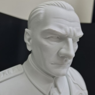 ATATÜRK Büstü | 3D Baskı Dekoratif Heykel |