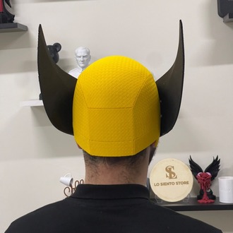 Wolverine Maskesi – 3D Baskı Cosplay & Koleksiyon Ürünü