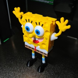 SpongeBob SquarePants 3D Baskı Figür – Dekoratif Koleksiyon Objesi