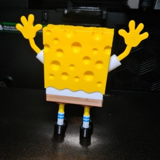 SpongeBob SquarePants 3D Baskı Figür – Dekoratif Koleksiyon Objesi