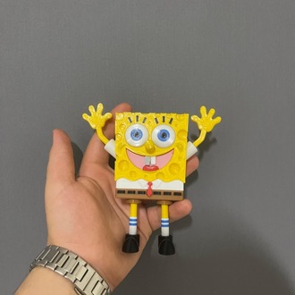 SpongeBob SquarePants 3D Baskı Figür – Dekoratif Koleksiyon Objesi
