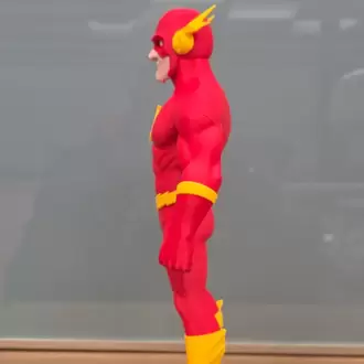 Flash Temalı 3D Baskı Figür | Koleksiyonluk Süper Kahraman Dekoru