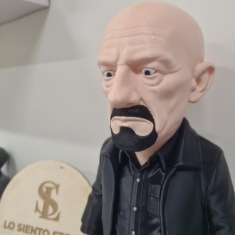 Walter White Inspired 3D Printed Figure – Breaking Bad Fan Art Collectible Statue